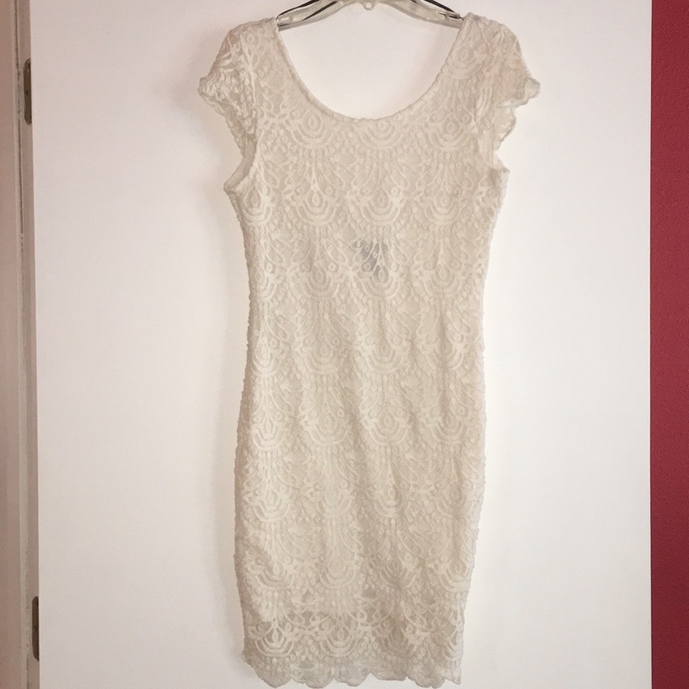 White Lace Dress